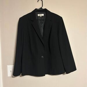 Jones Studio Separates Blazer Women’s 22W Black Career Jacket Plus Size